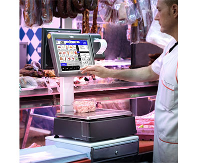 Retail weighing equipment
