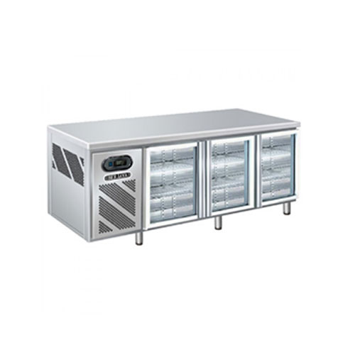 Stainless steel counter refrigerator - Berjaya